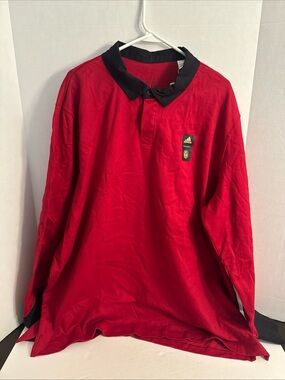 Men's 3XL adidas MLS Atlanta United FC Long Sleeve Polo Shirt NWT